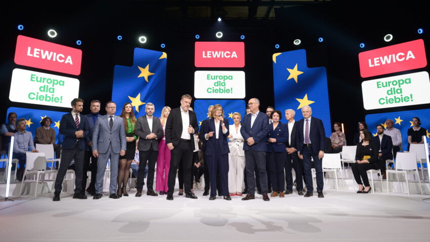 Znamy „jedynki” Lewicy na listach do PE. Wśród nich wiceministrowie i były premier
