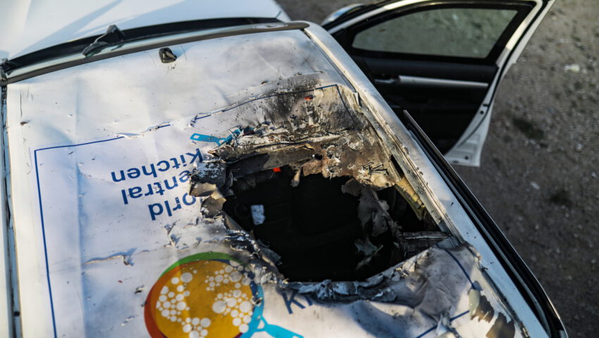 “Ostrzelano konwój humanitarny, bo żołnierze mieli dostrzec uzbrojoną postać”