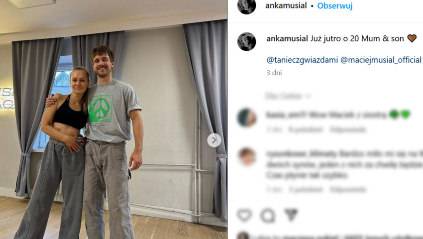 Maciej Musiał zatańczył z mamą w “Tańcu z Gwiazdami”. Łączy ich wyjątkowa więź
