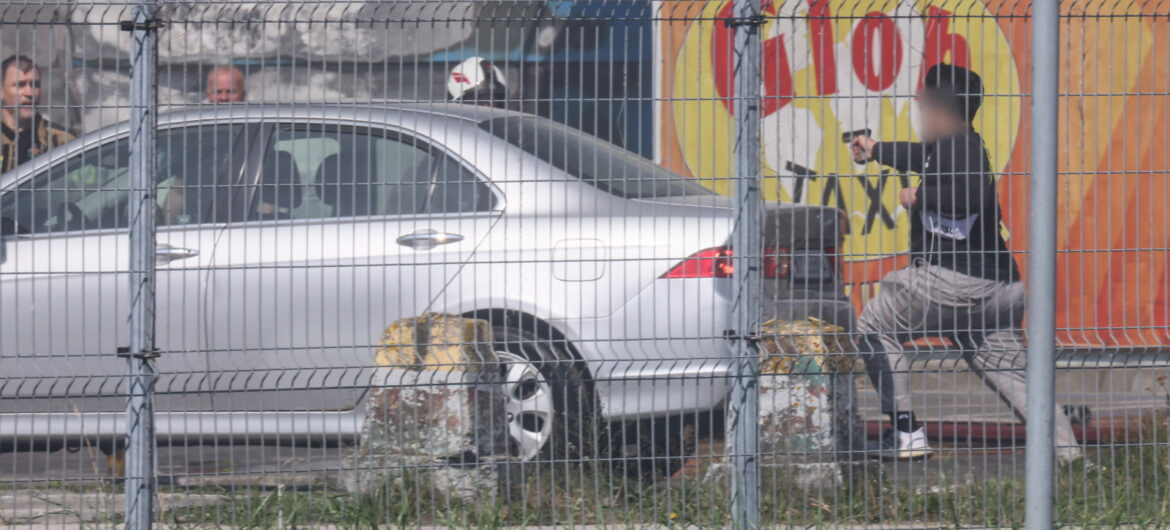 Uzbrojony mężczyzna mierzył do strażaków podczas gaszenia Marywilskiej? Rzecznik KSP wyjaśnia okoliczności zdarzenia