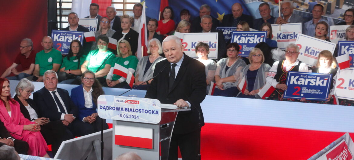 Prezes PiS: opcja europejska chce zniszczyć religię i zrobić z ludzi zwierzęta