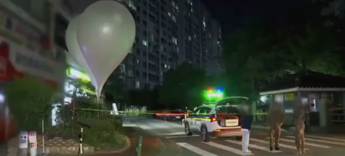 Korea Północna zaatakowała Koreę Południową… balonami ze śmieciami i odchodami
