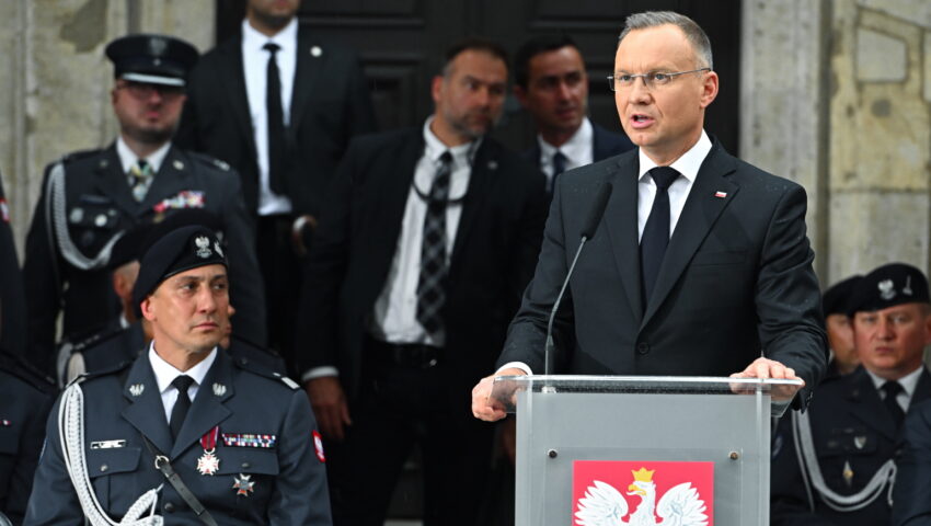 Bardzo mocne słowa prezydenta Andrzeja Dudy: wierzę, że Polska nadal będzie państwem demokratycznym, mimo że rządzi premier Tusk