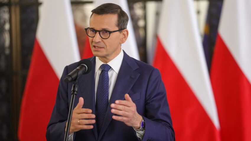 Mateusz Morawiecki o planach rządu dot. CPK: mamy do czynienia z karykaturą