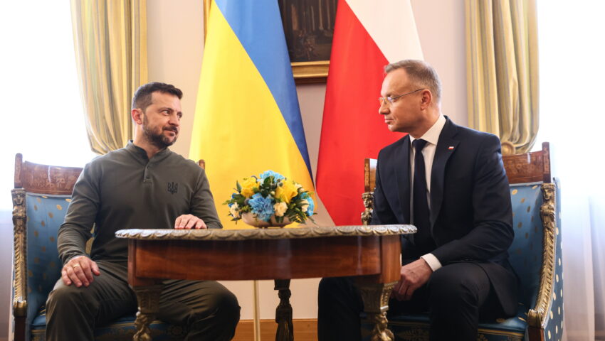 W Polsce zostanie sformowany legion ukraiński. Znamy efekty wizyty prezydenta Zełeńskiego