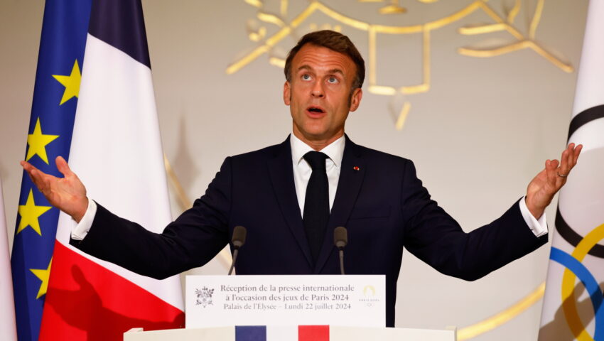 Macron zdradził, kiedy jego rząd odda władzę