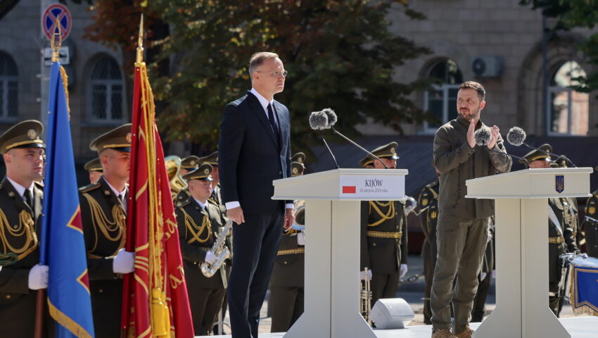 Prezydent Andrzej Duda z wizytą w Ukrainie