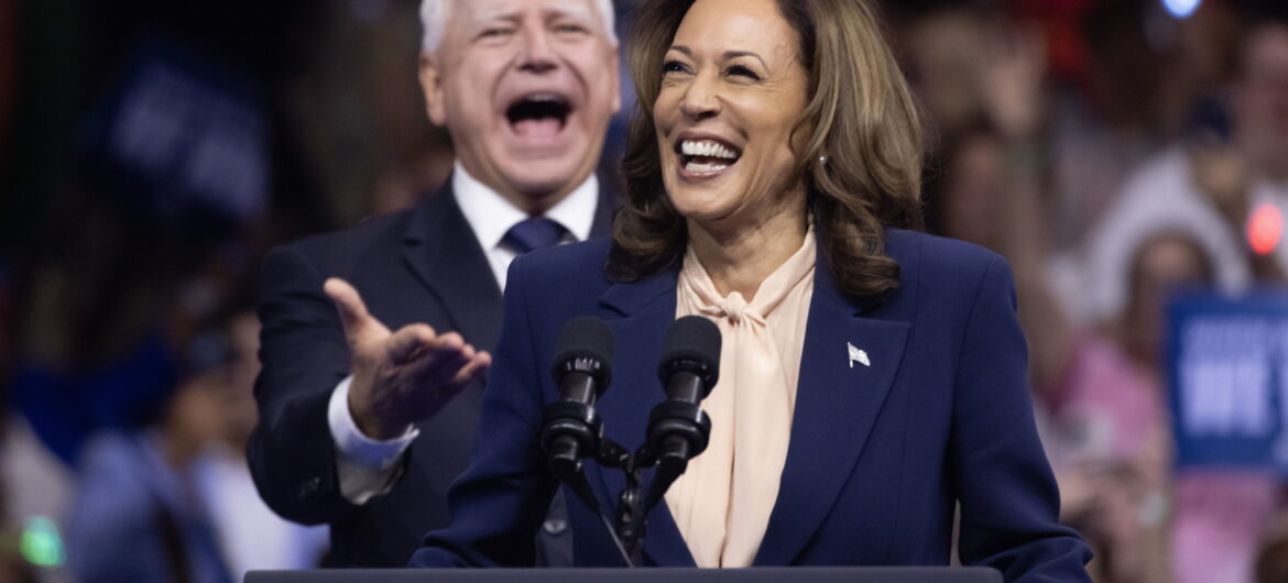 Kamala Harris ujawniła, kto zostanie jej wiceprezydentem