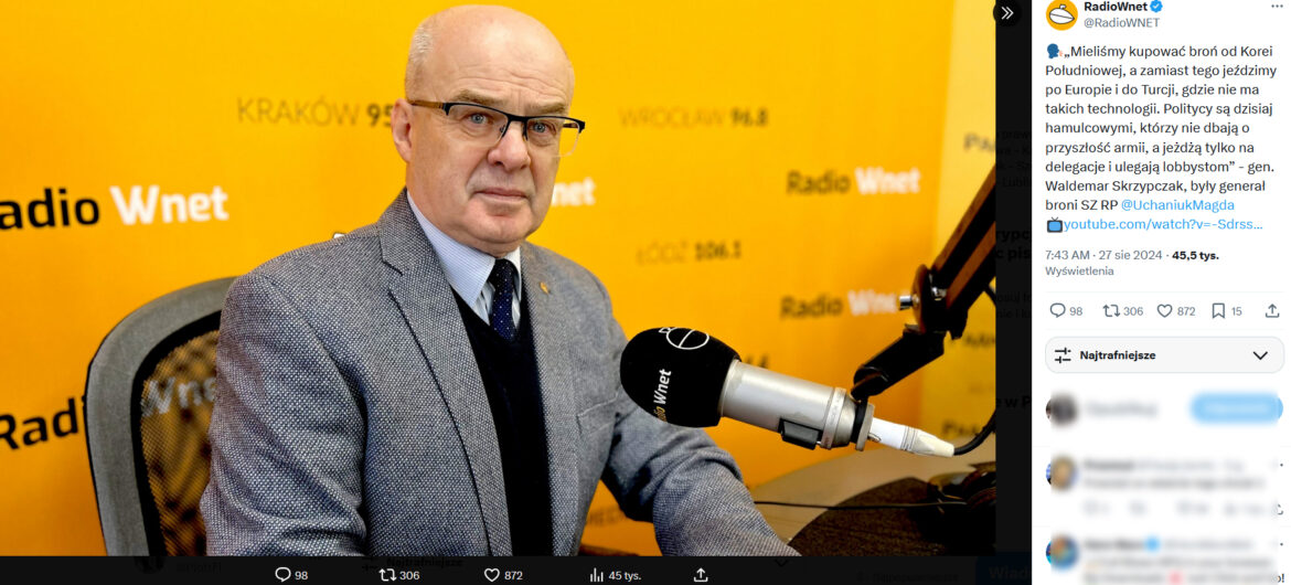 Generał Skrzypczak punktuje Tuska i Kosiniaka-Kamysza. “Podróże zagraniczne ważniejsze niż Polska!”