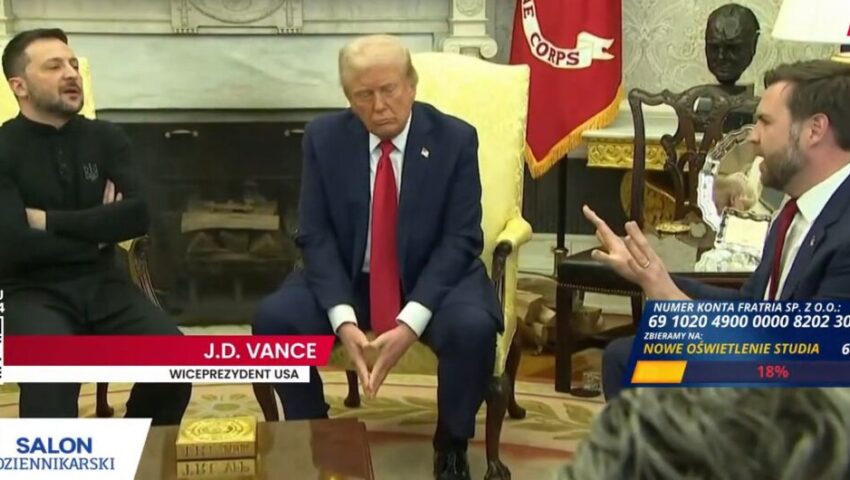 Po kłótni w Białym Domu Zełenski dziękuje… Trumpowi