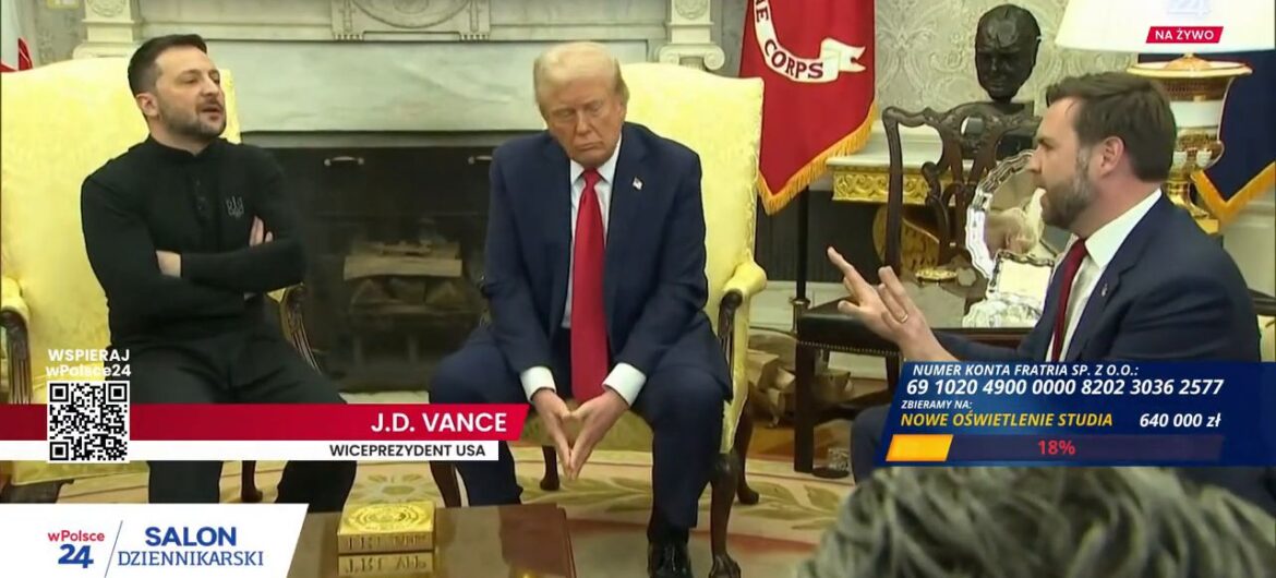 Po kłótni w Białym Domu Zełenski dziękuje… Trumpowi