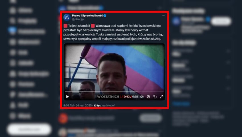 Mocny spot PiS: “Wracają czasy lat 90.: strach, chaos i bezsilność państwa”