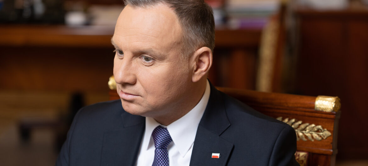 Andrzej Duda: zagłosuję na Karola Nawrockiego
